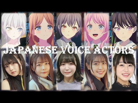 BanG Dream! It's MyGO!!!!! [バンドリ！It's MyGO!!!!! ] Japanese Voice Actors Seiyuu