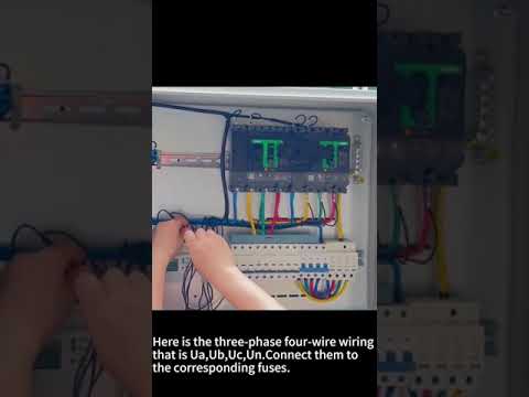 Acrel Electric | Installation Video of DTSD1352-4S Multi Circuit Three Phase AC Energy Meter