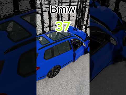 Cars VS 50 Gates #beamngdrive #subscribe #shots