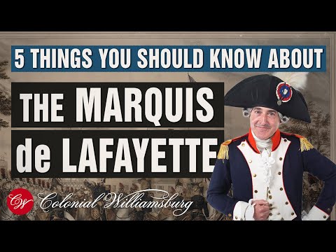 5 Things You Should Know about the Marquis de Lafayette