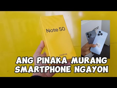 REALME NOTE 50 | ANG PINAKA MURANG SMARTPHONE NGAYON SA REALME