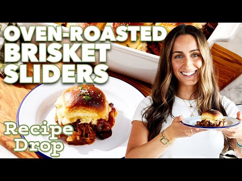 Slow-Roasted BBQ Brisket Sliders with Caramelized Onions | Recipe Drop | Food52