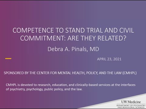 Competence to Stand Trial and Civil Commitment: Are they related?