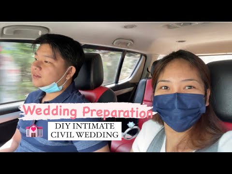 DIY Intimate Wedding Prep (Schedule, Venue, Attire, Hotel, Budget) San Fernando, Pampanga