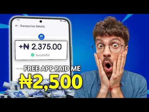 This Free App Paid Me ₦2500 Naira To My Bank Account || Make Money Online In Nigeria 2024