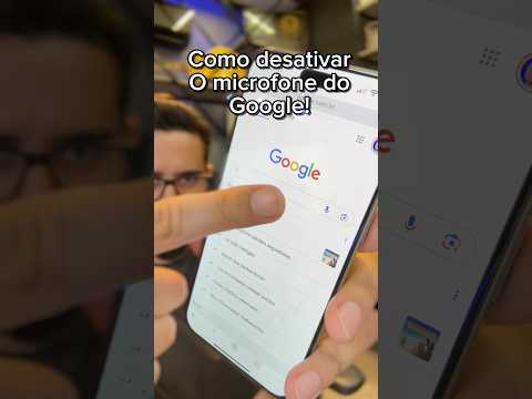 Como desativar o microfone do google