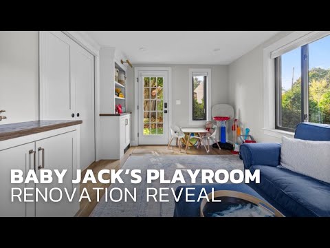 Baby Jack's Playroom Reveal | Sunroom Renovation Tour