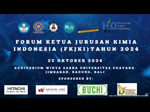 Pertemuan Nasional Forum Ketua Jurusan Kimia Indonesia