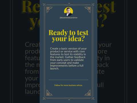 How to Develop an MVP to Test Your Idea #ProductDevelopment #InnovateAndImprove