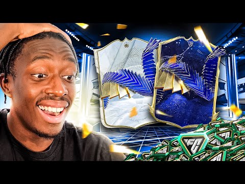 I PACKED *FIVE* TEAM OF THE YEARS! ⚽🏆 TOTY ATTACKERS PACK OPENING