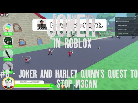 Joker in ROBLOX! Episode 8 | Joker and Harley Quinn's quest to stop M3GAN