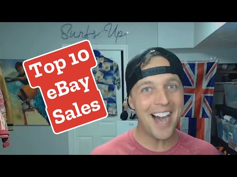 Top 10 eBay Sales - eBay Poshmark Mercari Depop Sales Pt. 1