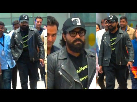 Ramcharan Return From Dallas | #gamechanger | #ramcharan | Filmyfocus.com