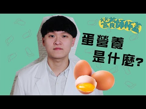 【一分鐘看營養EP9】蛋的營養是什麼呢❓❓「豆魚蛋肉類的秘密」by 營養師杯蓋