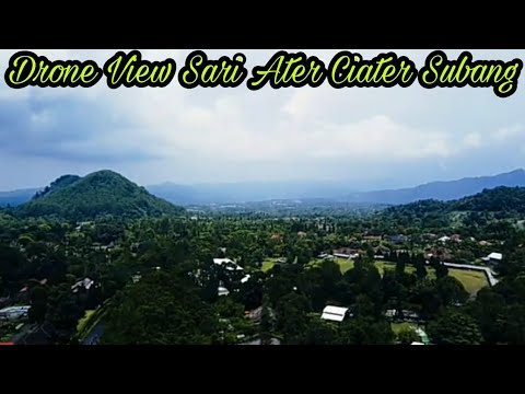 Drone view Sari Ater Ciater Subang