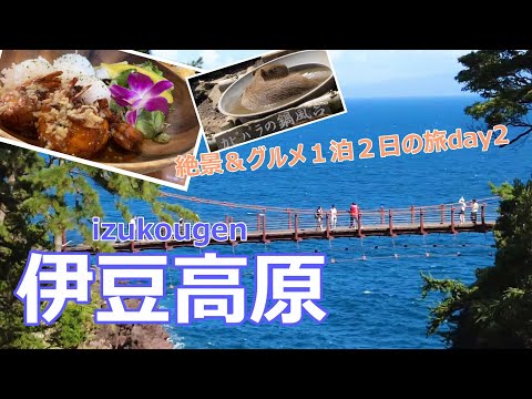 【伊豆旅行vlog】伊豆高原の絶景＆グルメ満喫旅♪　大室山｜伊豆シャボテン動物公園｜城ケ崎海岸［伊豆高原の旅＃３］