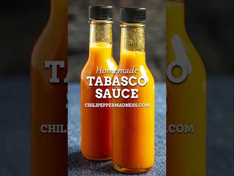 Homemade Tabasco Sauce