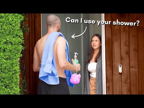 Asking to Shower in Strangers Homes