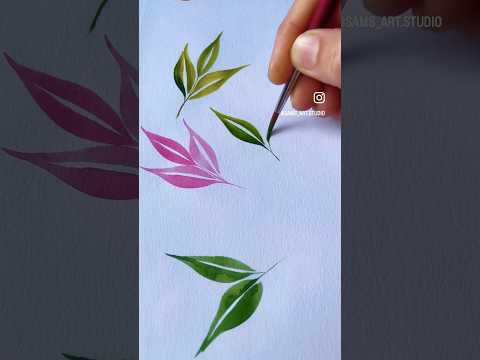 Part 2 of My Most VIRAL Video on @YouTube!Watercolor Painting#art #bookmark#watercolor#shorts