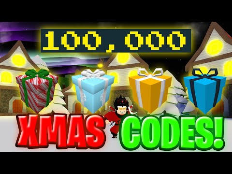 Build A Boat For Treasure XMAS CODES!