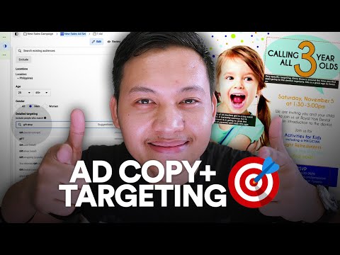 Facebook Ad Secrets To Get More Sales - Copy and Targeting 🎯 (Step by Step Tutorials)