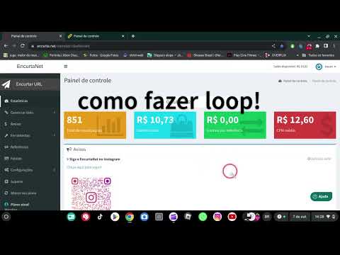 ❗Como fazer loop no encurtanet(qualquer encurtador)❗