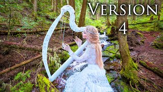 Relaxing Ambience VERSION 4 😌 Beautiful Harp Music to Relax 😌 Calm Harp Instrumental