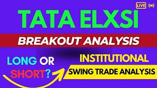 🔴TATA Elxsi share latest news | TATA Elxsi share analysis | TATA Elxsi  share next Target