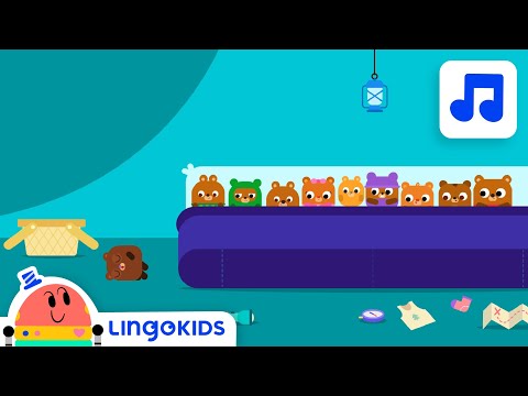 Ten in the Bed 🐻🌛  Nursery Rhymes & Songs for Kids | Lingokids