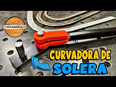 COMO HACER CURVADORA DE SOLERA O PRETINA  - METAL BENDER -TUTORIAL