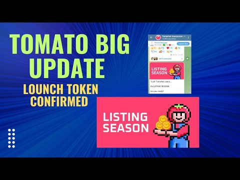 Tomato New Big Update | Toma Token Lounch Date Confirmed | How To Sell Toma Tokens  @CashTechPro