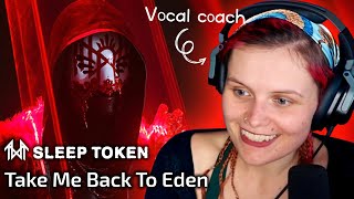 Vocal Coach 1st Time Reaction to Sleep Token - 'Take Me Back to Eden'