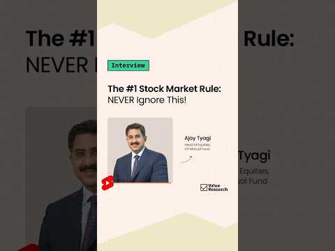 Ajay Tyagi's Golden Rule for Investing: Never Ignore THIS Business Metric! | Value Research