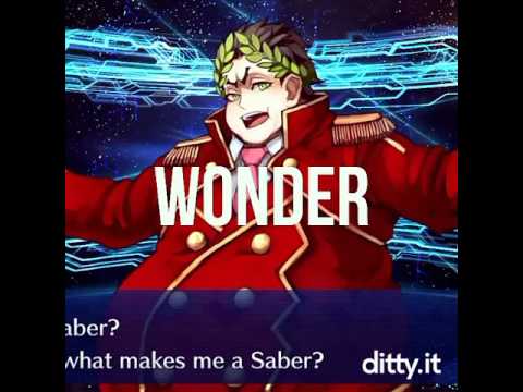 SABER.. SABER? WHAT MAKES ME A SABER???