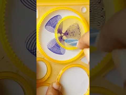 Spirograph | Magic Roller | Small Roller | Big Wisdom #viral #shorts #satisfying #spirographdesigns