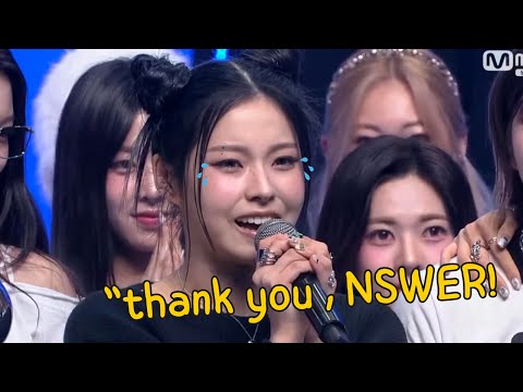 nmixx *funny* second win for DASH (on M Countdown)