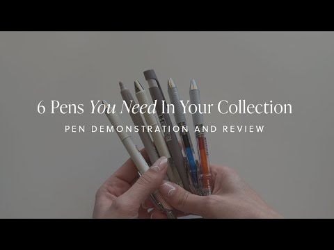 6 Pens We Can't Plan Without | Cloth & Paper