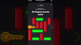 Hamster kombat daily puzzle solve 30 August #hamsterkombat #nft #crypto #airdrops #airdropmining