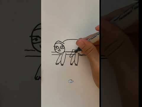 How to Draw a Sloth 🦥