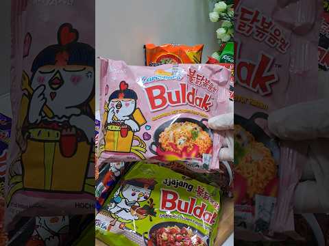 Buldak Carbonara Samyang Ramen #shorts #ramen