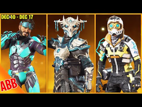 APEX LEGENDS ITEM SHOP TODAY - MIRAGE & OCTANE RECOLORS, HOLO-DAY BASH & WINTERTIDE STORE SKINS