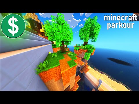 Minecraft Parkour Gameplay NO COPYRIGHT