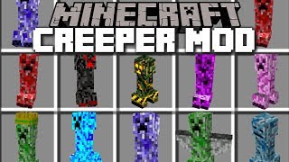 Minecraft CREEPER MOD / FIGHT AND SURVIVE THE BIG EVIL CREEPERS!! Minecraft