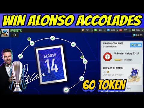 Get Free 60 Tokens very easily in Top Eleven 2025 Alonso Accolades Event