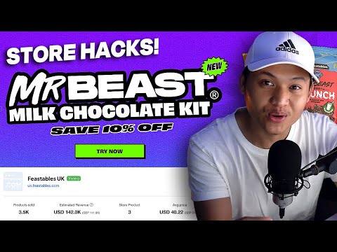 MrBeast Feastable Bars (Store Breakdown!) #sales #marketingstrategy #mrbeast