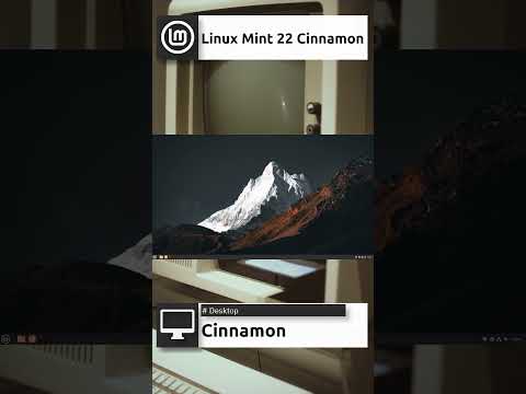 Linux Mint 22 “Wilma” Cinnamon Quick Overview #shorts