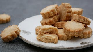 さっくりザクっ♡病みつき米粉クッキー | Gluten free Crunchy Rice Flour Cookies