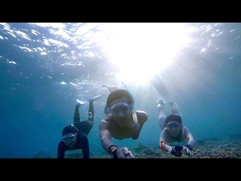 Freediving - Early Morning Diving! Aka Island, Okinawa, September 2015