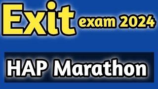 exitexam2024#dpee2024#hapmcq#hapmarathon