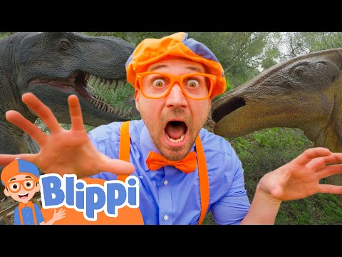 Blippi and the Big Dinosaurs 🦖 Dinosaurs for Kids | Blippi Kids TV | Educational Videos for Kids